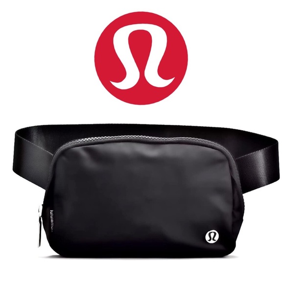 (2) Lululemon Belt Bags in Black & Sonic Pink - Picture 5 of 8